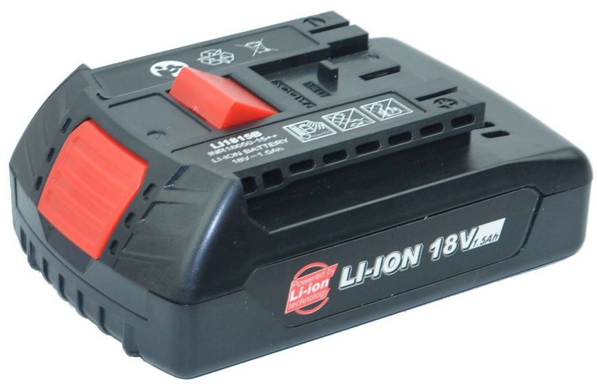 Акумулятор шуруповерт Bosch LI - ion 18V 1.5Ah 87050-116 фото