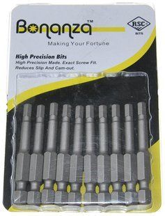Бита Bonanza SW4 шестигранник 50mm (1шт) 29315-091 фото