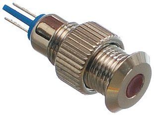 Индикатор антивандальный d11mm резьба 8mm h21mm 2 контакта 68596-497 фото