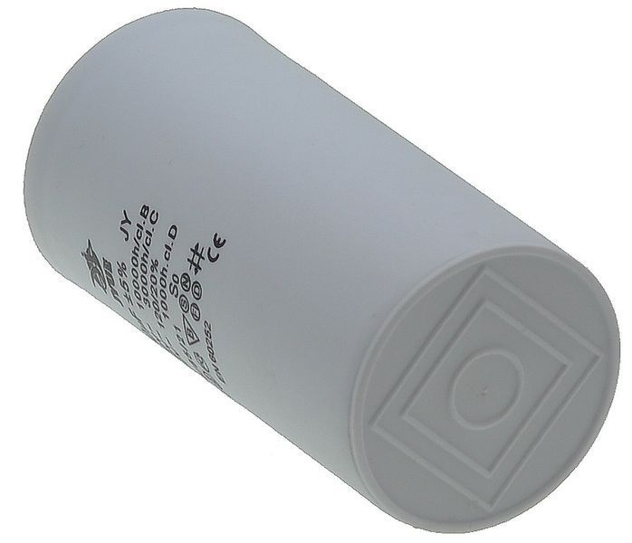 Конденсатор JYUL CBB-60H 100мкф - 450 VAC клеммы (59*121 mm) 64565-142 фото
