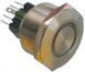 Кнопка антивандальная d34mm різьблення 30mm h34mm 2 положення 6 контактів індикація 59237-585 фото 1