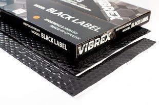 Віброізоляція для авто Vibrex Black Label 3.0х500х350 310133 фото
