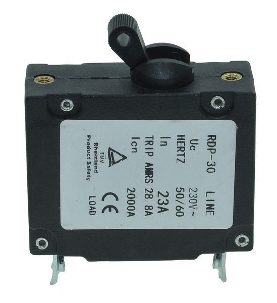 Кнопка автомат бензогенератора (23А/ 230V) 93582-505 фото