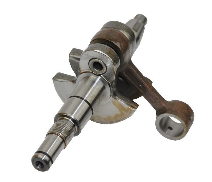 Коленвал бензопилы VJ Parts для St MS-180 L128 посадки d15 палец 10мм 11320300402 531906-009 фото