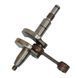Коленвал бензопилы VJ Parts для St MS-180 L128 посадки d15 палец 10мм 11320300402 531906-009 фото 1
