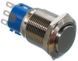 Кнопка антивандальная d22mm резьба 19mm h33mm 2 положения 3 контакта 69011-553 фото 1