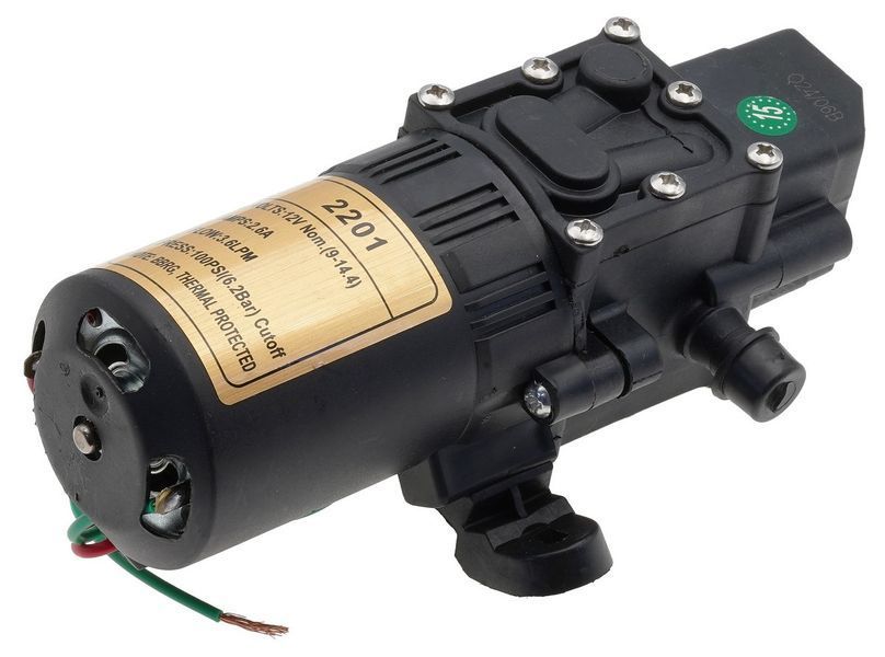Міні насос (12V, 7,0 Bar) у зборі для обприскувача 83749-494 фото