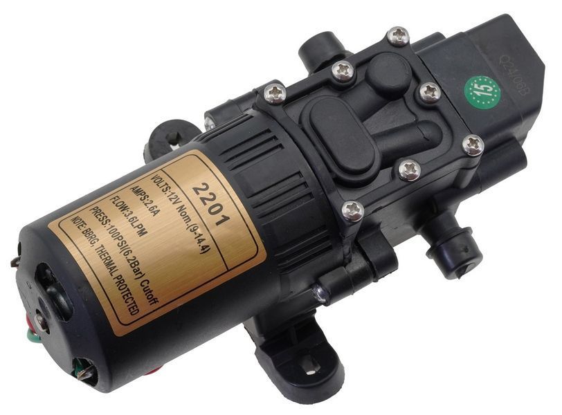 Міні насос (12V, 7,0 Bar) у зборі для обприскувача 83749-494 фото