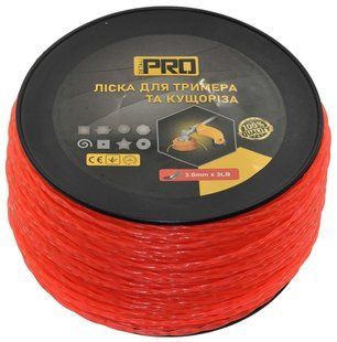 Ліска косильна спіраль d3 мм 3 LB (221 м) еліпс 50709-100 фото