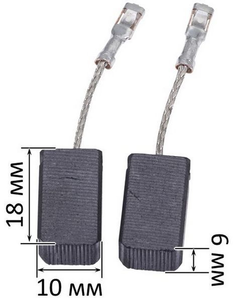 Щітки Bosch E-64 6х10х18 оригінал 1 607 000 V37 99411-314 фото