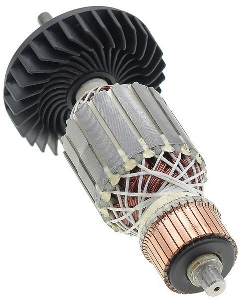 Якорь болгарки Makita 9020 (202*54 посадка 9мм) 1 класс 517793-7 32770-1340 фото