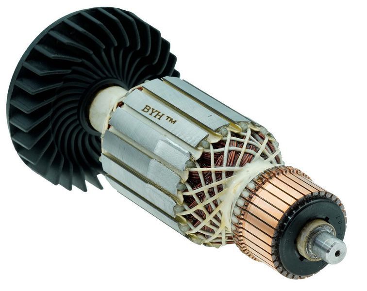 Якорь болгарки Makita GA9030/GA7030 (217*54 резьба 9 мм) аналог 517828-4 26779-394 фото