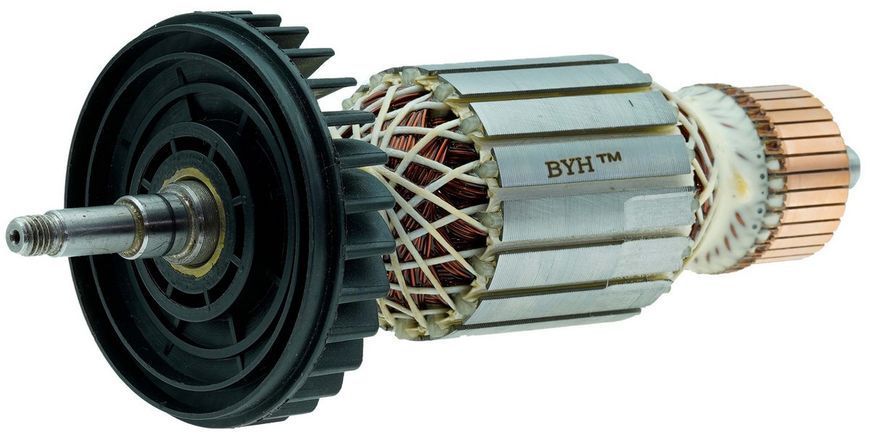 Якорь болгарки Makita GA9030/GA7030 (217*54 резьба 9 мм) аналог 517828-4 26779-394 фото