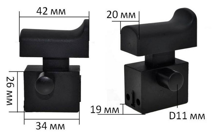 Кнопка перфоратор Stern 32 C / пила торцювальна Зеніт ЗТП-210/1550 31281-372 фото