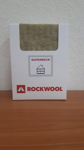 Базальтовый утеплитель Rockwool Superrock (Суперрок) 50 мм уб005 фото