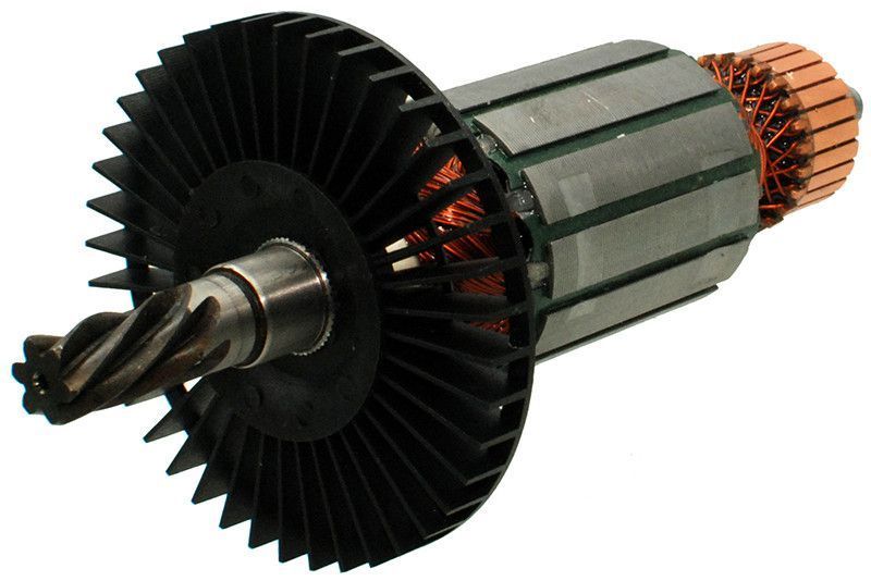 Якорь отбойный молоток Makita HM 1100C/1130C/1140C (174*41 6-з лево) 516288-7 27269-883 фото