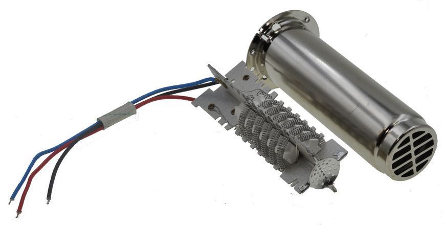 Нагревательный элемент фена в корпусе слюда 3 провода (d1 38 / d2 53 / L126) 94585-053 фото