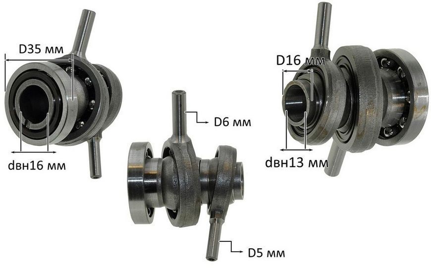 Пьяный подшипник перфоратора Bosch 2-28 двойной 16170006BX 71247-357 фото