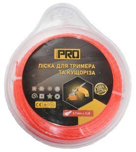 Леска косильная спираль d2.7 1 LB (78 м) витой квадрат 036863-590 фото