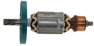 Якорь отбойного молотка Makita HM0810 / Титан PM1315 (165*41 7-з /лево) 516148-3 26824-440 фото