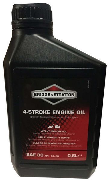 Масло для 4-х тактных двигателей Briggs&Stratton SAE 30 0.6л (100005E) 345650-587 фото