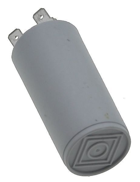 Конденсатор JYUL CBB-60H 6,3мкф - 450 VAC клеммы (30*62 mm) 64542-119 фото