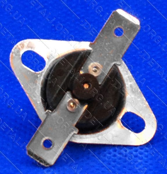 Термореле KSD 301 (70*C 10A, 250V) с кнопкой для утюгов и обогревателей 244263-066 фото