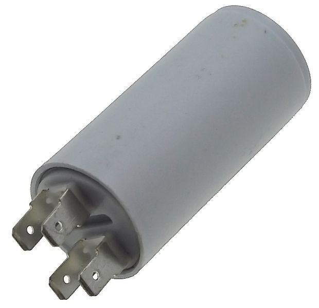 Конденсатор JYUL CBB-60H 6,3мкф - 450 VAC клеммы (30*62 mm) 64542-119 фото