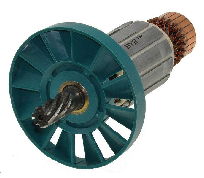 Якорь отбойного молотка Makita HM0810 / Титан PM1315 (165*41 7-з /лево) 516148-3 26824-440 фото