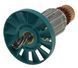 Якорь отбойного молотка Makita HM0810 / Титан PM1315 (165*41 7-з /лево) 516148-3 26824-440 фото 3