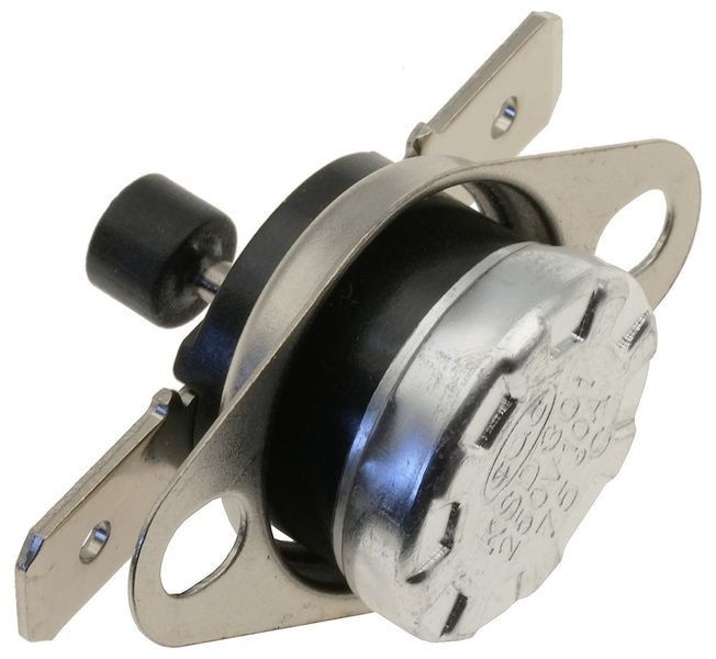 Термореле KSD 301 (75*C 10A, 250V) с кнопкой для утюгов и обогревателей 44329-067 фото
