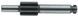 Промвал перфоратора Bosch 2-28 голий d7*9 L76 аналог 16170006EJ 71240-350 фото 1