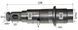Ствол перфоратора Makita 2450 голый 153365-0 70835-003 фото 2