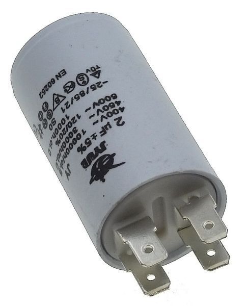 Конденсатор JYUL CBB-60H 2мкф - 450 VAC клеми(30*51 mm) 64535-112 фото