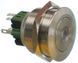 Кнопка антивандальная d32mm різьблення 28mm h33mm 2 положення 6 контактів індикація 64784-581 фото 1