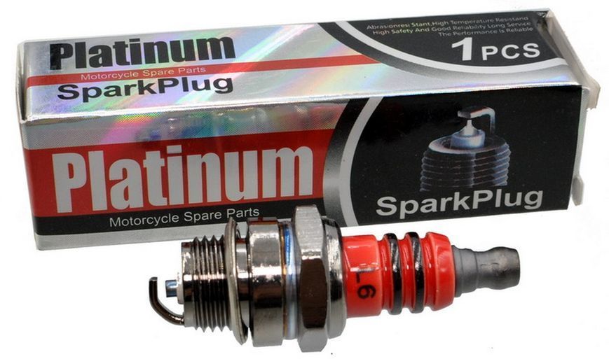Свеча зажигания Platinum L6TC L52mm резьба M14*1.25 9.5mm 867500-034 фото