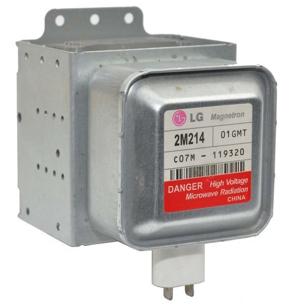 Магнетрон LG 2M214(клема з боку грат) 35459-007 фото