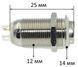 Кнопка антивандальная d14mm різьблення 12mm h25mm 2 положення 2 контакти 00809-513 фото 2