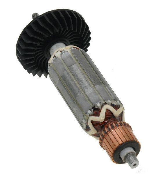 Якір болгарки Makita 9558NB, 9556HN (165 * 32 різьблення 6мм) PRO аналог 515613-9 32769-1345 фото