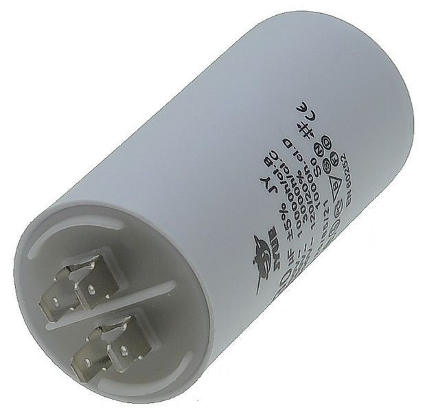 Конденсатор JYUL CBB-60H 30 мкф &mdash; 450 VAC клеми (45*94 mm) 64555-132 фото