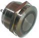 Кнопка антивандальна d25mm різь 22 mm h18 mm 4 контакти індикація 70499-572 фото 1