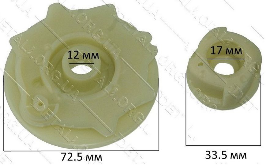Бобіна + храповик стартера Husqvarna 137-142 аналог 5300719-66 067943-152 фото