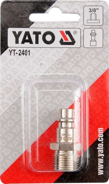 Бистроз'ем наконечник YATO із зовнішнім різьбленням d 3/8 50/250 45960-473 фото