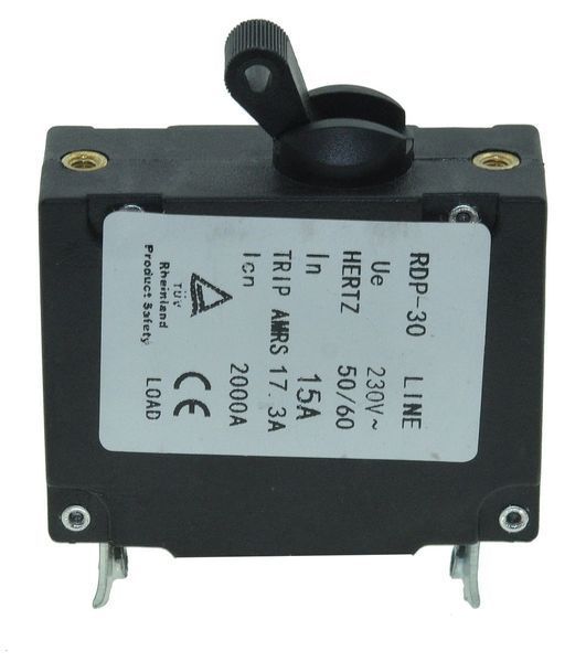Вимикач автомат бензогенератора (15А/230W) 82709-931 фото