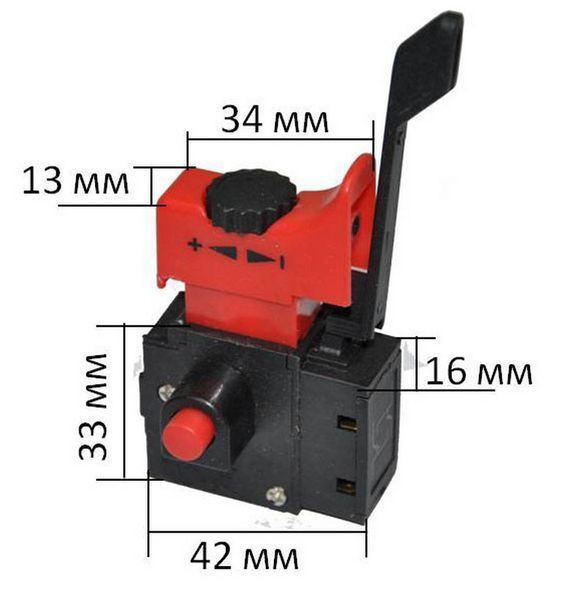 Кнопка дрели Bosch (Бош), Black&Decker (Блек декер) 30693-018 фото