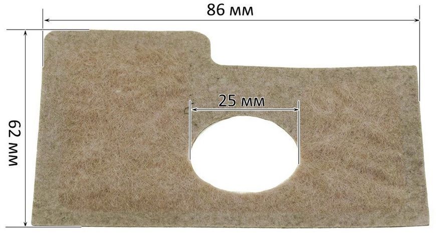 Сменная вставка воздушного фильтра бензопилы VJ Parts для St MS-180 VJ Parts 11301240801 535180-076 фото