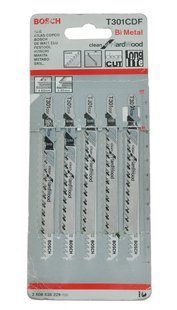 Пилка Bosch T301CDF 5шт по дереву 2608636229 44497-058 фото
