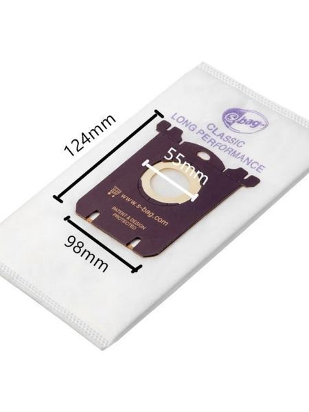 Мішок пилососа Electrolux Philips S-bag (98*124 / d55 мм) 037237-068 фото