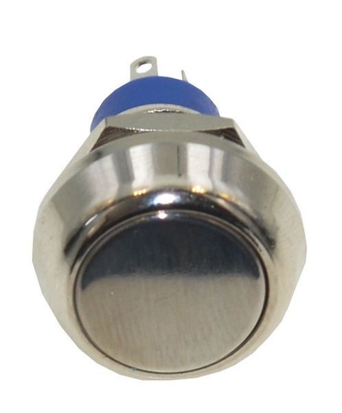 Кнопка антивандальна d17mm різь 12mm h19mm 4 контакти 63624-500 фото