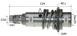 Дуло перфоратора Bosch GBH 2-26 DFR у зборі dв25*30 L124 аналог 1617000876 96050-080 фото 2